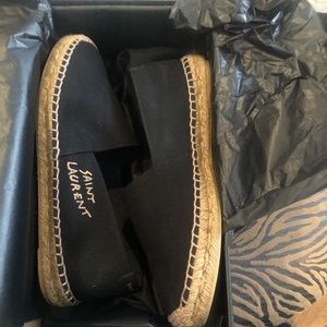 Lady’s Saint Laurent Espadrilles. Like New.
